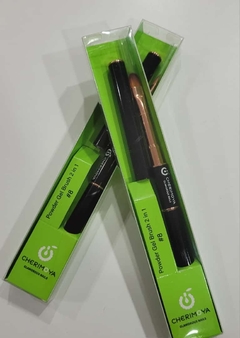 PINCEL PARA POWDER GEL #8 CON TAPA CHERIMOYA