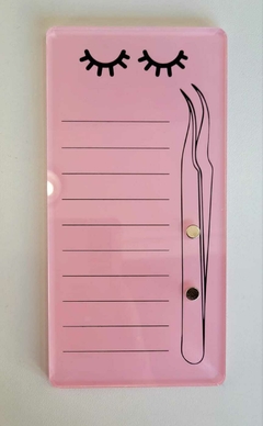 SOPORTE PARA PESTAÑAS CON IMAN PARA PINZA