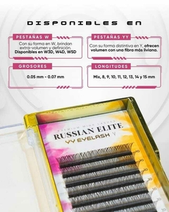 PESTAÑAS RUSSIAN ELITE MIX TECNOLOGICAS YY en internet