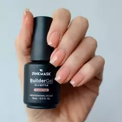 BUILDER GEL IN A BOTTLE PINK MASK - CLEAR PINK