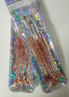 SET DE PINCEL PARA GEL X3