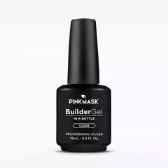 BUILDER GEL IN A BOTTLE PINK MASK - CLEAR