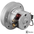 Imagem do MOTOR 127V THRU 1400W 64300631-0 - c/ TERMOSTATO