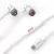 Neo Easy Coca-Cola - Fone de ouvido intra-auricular com microfone Tipo C - Branco