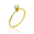 Anel Promessas de Amor em Ouro Amarelo