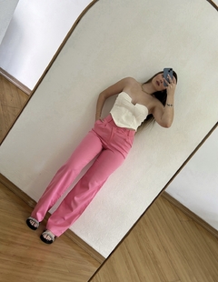 CALÇA PANTALONA ROSA