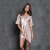 Camisola feminina de cetim