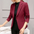 Blazer fino formal preto para mulheres, terno de escritório feminino, jaquetas - SBAS Ana Silva