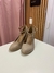 Scarpin boneca Em couro. WISHIN. Tamanho 35. - comprar online