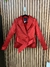 Blazer vermelho acolchoado. FOLIC. Tamanho P.