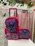 Kit mochila de rodinha + lancheira + estojo infantil. LOL. BAGAGGIO.