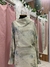 Vestido longo acinturado estampado. ZARA. Tamanho G. - comprar online