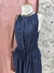 Vestido regata denim. ZARA. Tamanho P. - comprar online