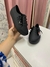 Tênis trançado preto. MELISSA. Tamanho 33/34.