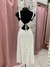 Vestido branco longuette. GARAGE. Tamanho P. na internet