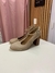 Scarpin boneca Em couro. WISHIN. Tamanho 35.