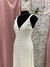 Vestido branco longuette. GARAGE. Tamanho P. - comprar online
