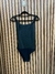 Body Preto em couro legítimo. ZARA. Tamanho PP.