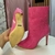 Bota STELLA rosa toda em strass. Colcci. Tamanho 35. - comprar online