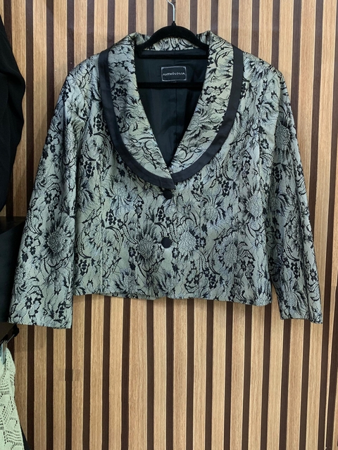 Blazer rendado. ANTHOLOGIA. Tamanho 46.
