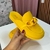 Mule amarelo. Colcci. na internet
