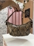 Bolsa de ombro. Animal print, meia lua. ZARA.