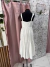 Vestido branco camadas longuette. CAVENDISH. Tamanho P. - comprar online