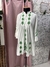 Vestido estilo bata, todo bordado. ZARA. Tamanho M.