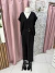 Macacão pantalona preto com bolsos. ZARA. Tamanho M.