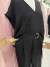 Macacão pantalona preto com bolsos. ZARA. Tamanho M. na internet