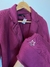 Blazer em tecido moletom. Cor violeta. MY PLACE. Tamanho P. - comprar online
