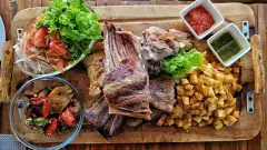 Chivito porción