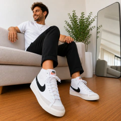 Nike Blazer '77 Mid Classic White - Walk Style Urban Shoes