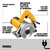 SERRA MARMORE 125mm 1400 W 220V DW862B2 - DEWALT na internet
