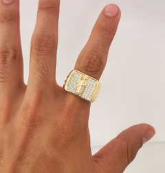 Anillo San Judas Z Oro Laminado - comprar en línea