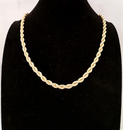Cadena Torzal ExtraGruesa Oro Laminado 14k - comprar en línea