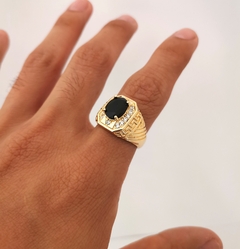 Anillo N Oro Laminado - comprar en línea