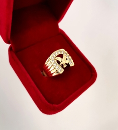 Anillo Aguila Oro Laminado