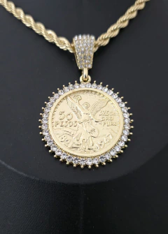 Centenario D C. Torzal Oro Laminado 14k