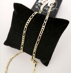 Cadena Fina Figaro Oro Laminado - comprar en línea