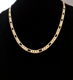 Cadena Diamantada Oro Laminado - Joyeria Art Class Cdmx