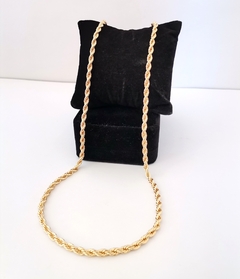 Cadena Torzal 4mm Oro Laminado - comprar en línea