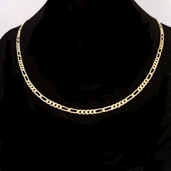 Cadena Fina Figaro Oro Laminado
