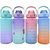 Kit 3 Garrafas Squeeze Colorida 2000ML 1000ML 500ML - comprar online