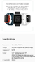 Smartwatch Amazfit-bip, versão global, 5atm, gps glonass, para telefone android - comprar online