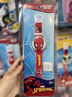 RELOJ DIGITAL NIÑO SPIDERMAN