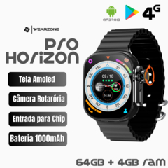 Horizon Pro 4G/5G AMOLED | Câmera Rotativa + NFC | 64Gb de Armazenamento e 4Gb de Ram - comprar online