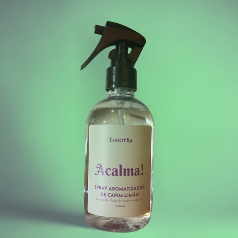 Acalma! - Spray Aromatizador Capim-limão