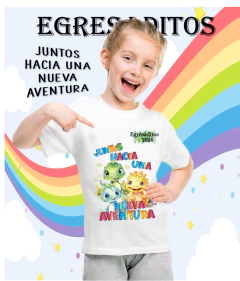 Egresaditos " JUNTOS HACIA UNA NUEVA AVENTURA - DINOS"