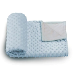 Imagem do Cobertor Bubble com forro de microfibra 1,10m x 85cm